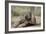 Elephant Baby Lying on Ground-null-Framed Photographic Print