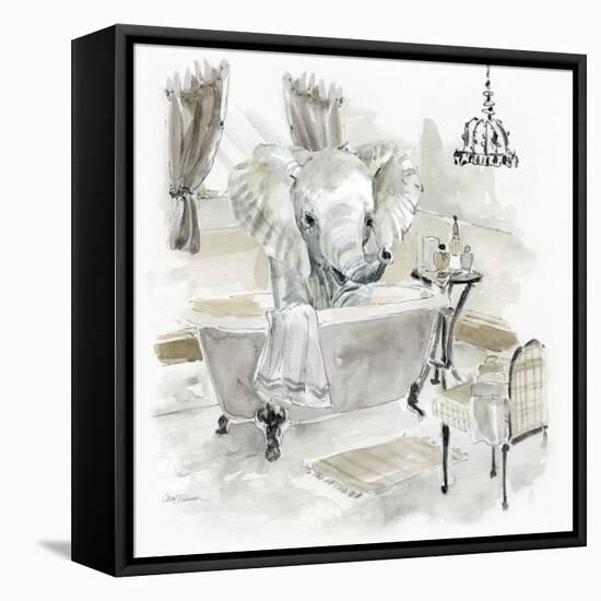 Elephant Bath-Carol Robinson-Framed Stretched Canvas