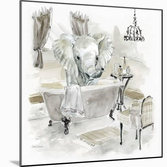 Elephant Bath-Carol Robinson-Mounted Art Print