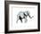 Elephant Blues-OnRei-Framed Art Print