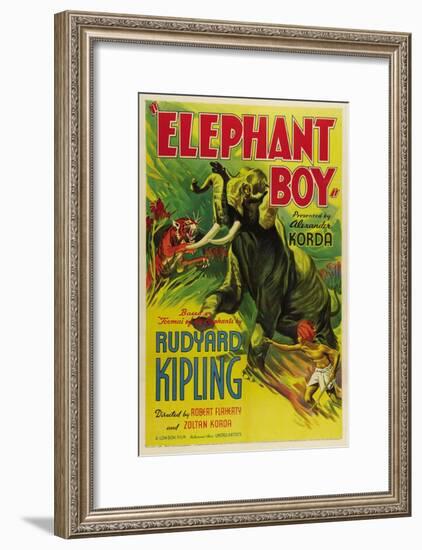 Elephant Boy, 1937-null-Framed Art Print