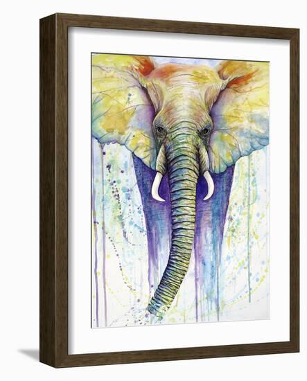 Elephant Colors-Michelle Faber-Framed Giclee Print