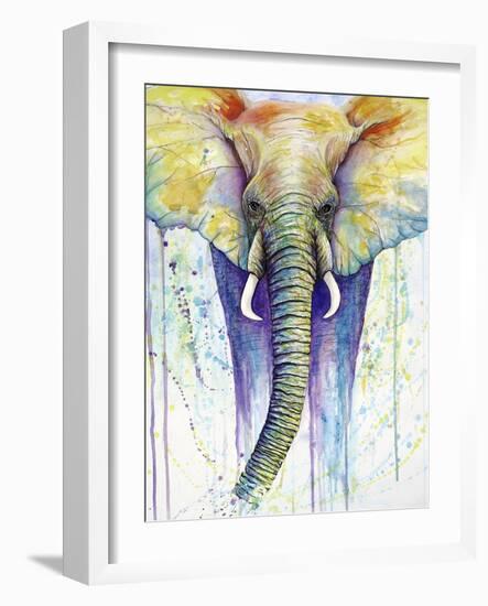 Elephant Colors-Michelle Faber-Framed Giclee Print