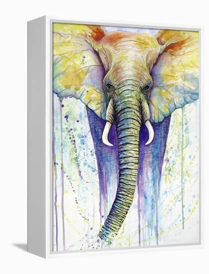 Elephant Colors-Michelle Faber-Framed Premier Image Canvas