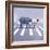 Elephant Crossing-Nancy Tillman-Framed Art Print