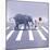 Elephant Crossing-Nancy Tillman-Mounted Art Print