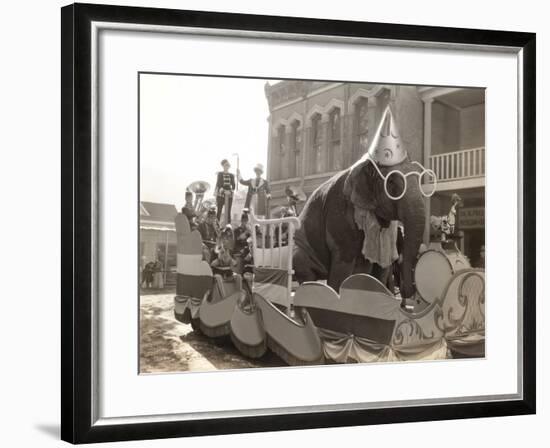 Elephant Float-null-Framed Photo