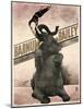 Elephant Gray Barnum and Bailey-null-Mounted Giclee Print