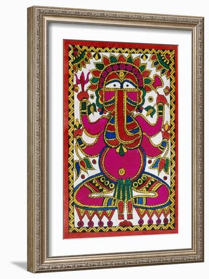 Elephant Headed God Ganesh-null-Framed Giclee Print