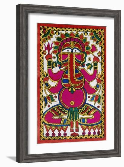 Elephant Headed God Ganesh-null-Framed Giclee Print