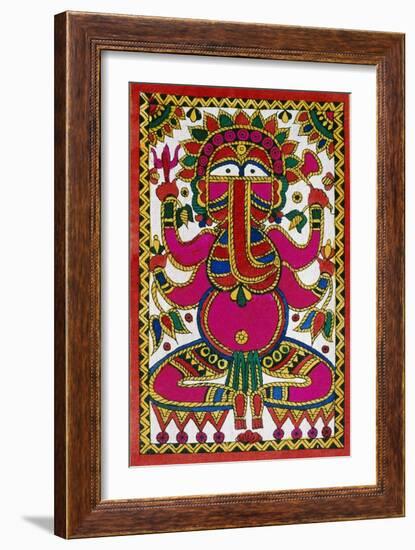 Elephant Headed God Ganesh-null-Framed Giclee Print