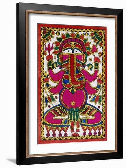 Elephant Headed God Ganesh-null-Framed Giclee Print