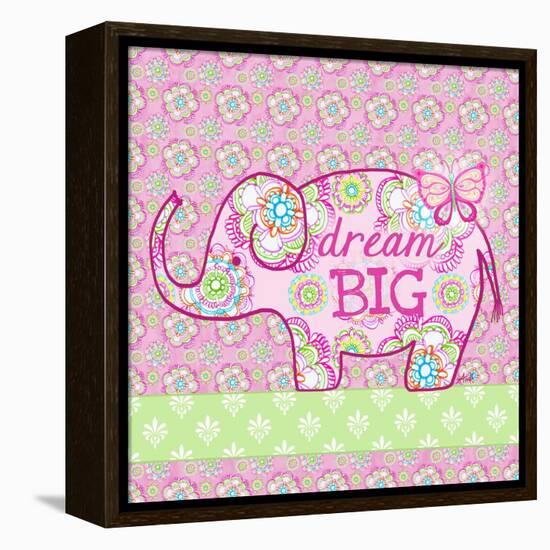 Elephant II-Andi Metz-Framed Stretched Canvas