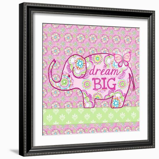 Elephant II-Andi Metz-Framed Premium Giclee Print