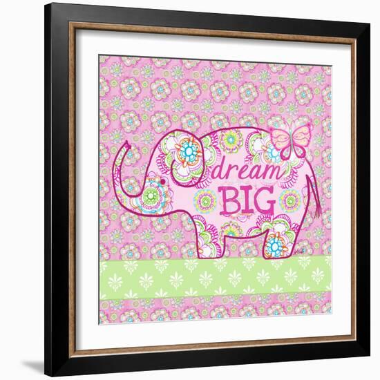 Elephant II-Andi Metz-Framed Art Print