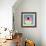 Elephant in Bathtub-Nancy Lee-Framed Art Print displayed on a wall