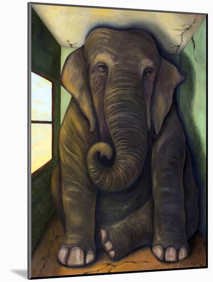 Elephant in the Room-Leah Saulnier-Mounted Giclee Print