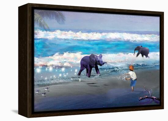 Elephant Joy-Nancy Tillman-Framed Stretched Canvas