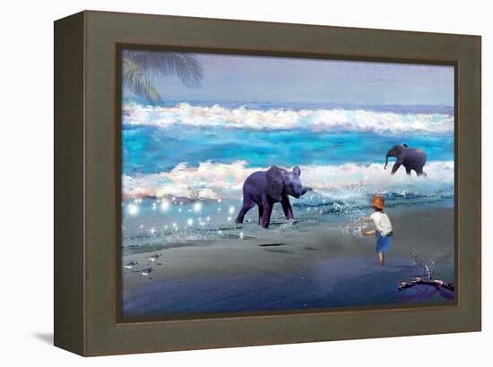 Elephant Joy-Nancy Tillman-Framed Stretched Canvas