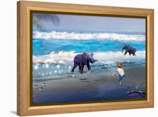 Elephant Joy-Nancy Tillman-Framed Stretched Canvas