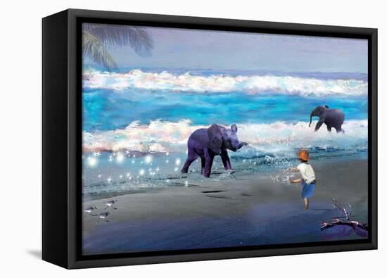 Elephant Joy-Nancy Tillman-Framed Stretched Canvas