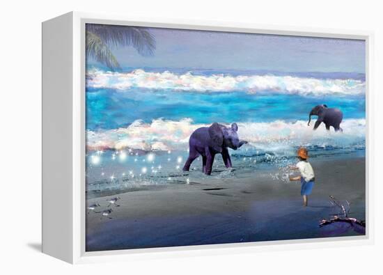 Elephant Joy-Nancy Tillman-Framed Stretched Canvas