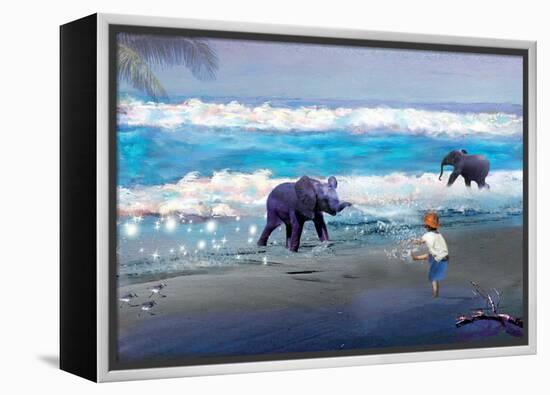 Elephant Joy-Nancy Tillman-Framed Stretched Canvas