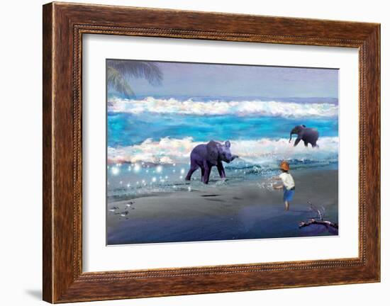 Elephant Joy-Nancy Tillman-Framed Premium Giclee Print