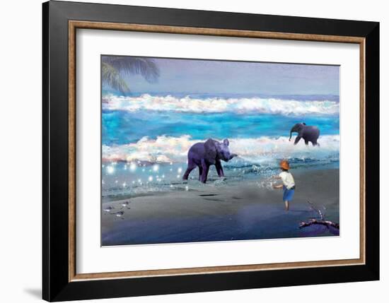 Elephant Joy-Nancy Tillman-Framed Premium Giclee Print