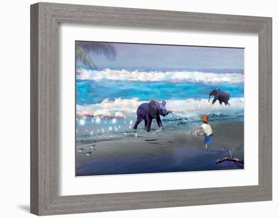 Elephant Joy-Nancy Tillman-Framed Premium Giclee Print