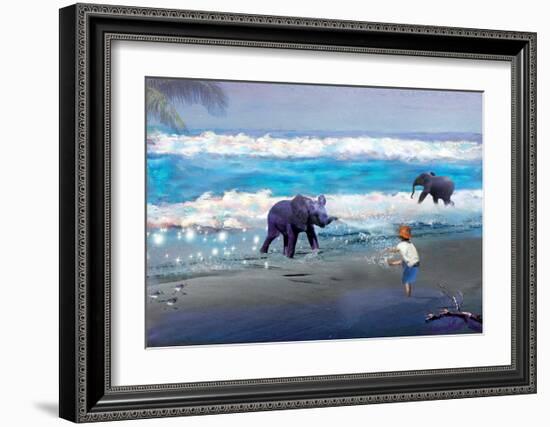 Elephant Joy-Nancy Tillman-Framed Premium Giclee Print