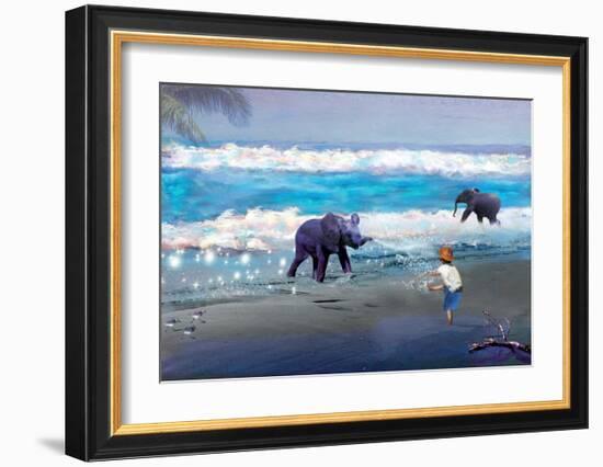 Elephant Joy-Nancy Tillman-Framed Premium Giclee Print