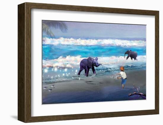 Elephant Joy-Nancy Tillman-Framed Premium Giclee Print