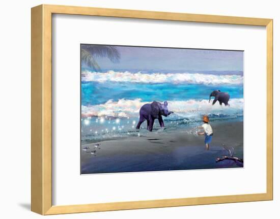 Elephant Joy-Nancy Tillman-Framed Art Print