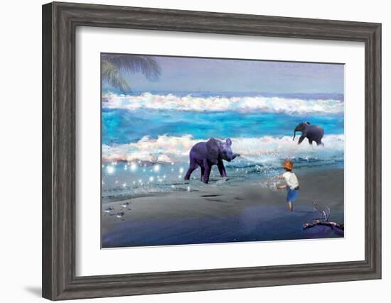 Elephant Joy-Nancy Tillman-Framed Art Print