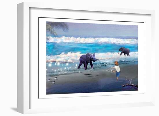 Elephant Joy-Nancy Tillman-Framed Art Print