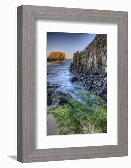 Elephant Rock, Ballintoy, County Antrim, Ulster, Northern Ireland, United Kingdom, Europe-Carsten Krieger-Framed Photographic Print