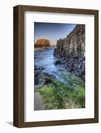 Elephant Rock, Ballintoy, County Antrim, Ulster, Northern Ireland, United Kingdom, Europe-Carsten Krieger-Framed Photographic Print