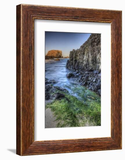 Elephant Rock, Ballintoy, County Antrim, Ulster, Northern Ireland, United Kingdom, Europe-Carsten Krieger-Framed Photographic Print