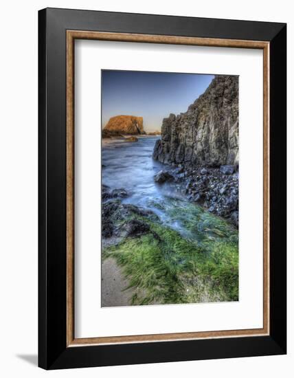 Elephant Rock, Ballintoy, County Antrim, Ulster, Northern Ireland, United Kingdom, Europe-Carsten Krieger-Framed Photographic Print