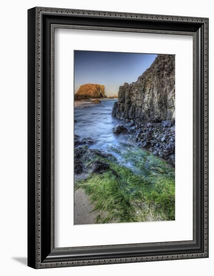 Elephant Rock, Ballintoy, County Antrim, Ulster, Northern Ireland, United Kingdom, Europe-Carsten Krieger-Framed Photographic Print