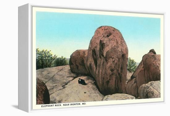 Elephant Rock, Ironton-null-Framed Stretched Canvas