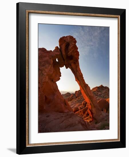 Elephant Rock, Valley of Fire State Park, Nevada, USA-Don Grall-Framed Photographic Print