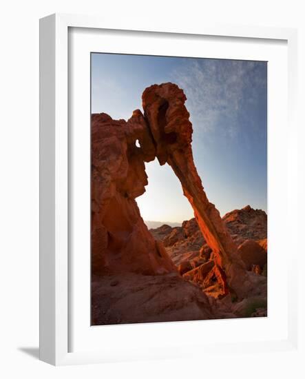 Elephant Rock, Valley of Fire State Park, Nevada, USA-Don Grall-Framed Photographic Print