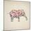 Elephant Set-Melody Hogan-Mounted Art Print