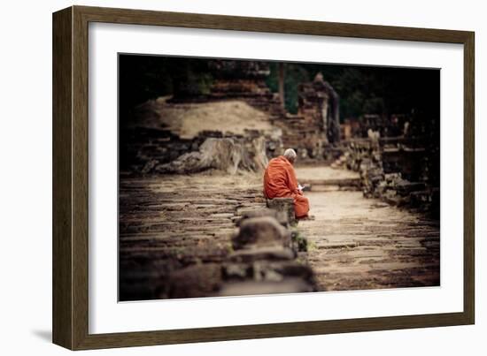 Elephant Terrace I-Erin Berzel-Framed Photographic Print