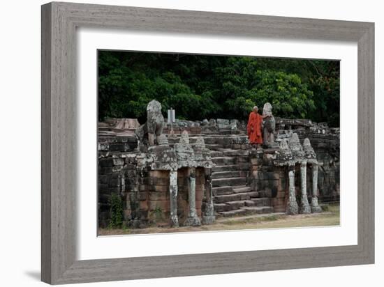 Elephant Terrace II-Erin Berzel-Framed Photographic Print