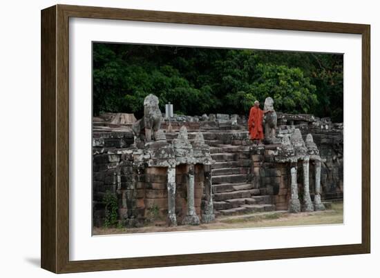 Elephant Terrace II-Erin Berzel-Framed Photographic Print