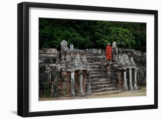 Elephant Terrace II-Erin Berzel-Framed Photographic Print