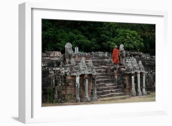 Elephant Terrace II-Erin Berzel-Framed Photographic Print